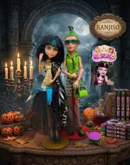 Pareja de muñecas Monster High Scaries