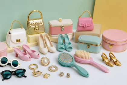 Lote de ropa y complementos para Barbie