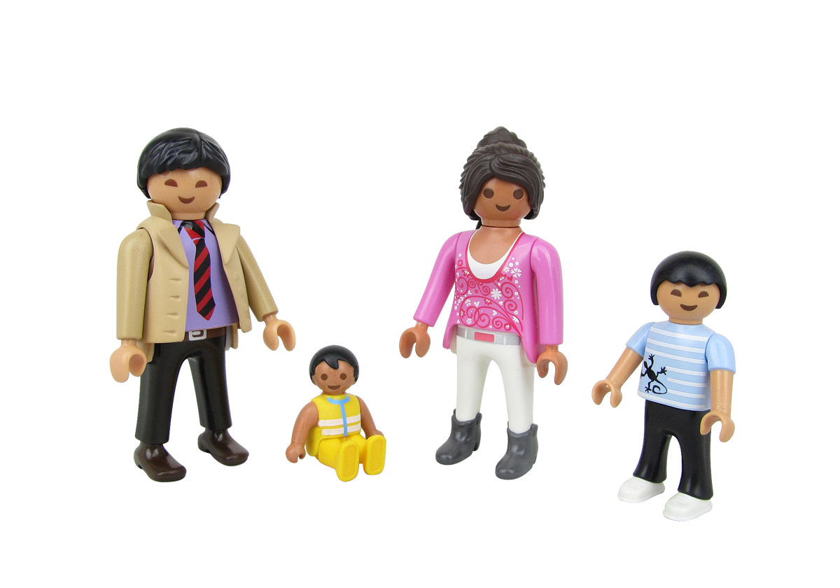 Playmobil familia y figuras